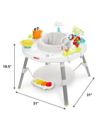 Skip Hop Explore & More Baby’s View 3-Stage Activity Center – Sit, Swivel, Bounce & Play Table | 4M+