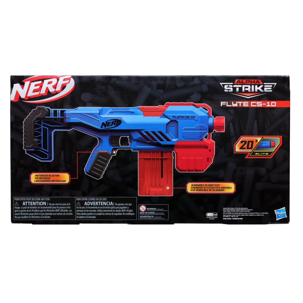 Hasbro Nerf Alpha Strike Flyte Cs-10 Gun