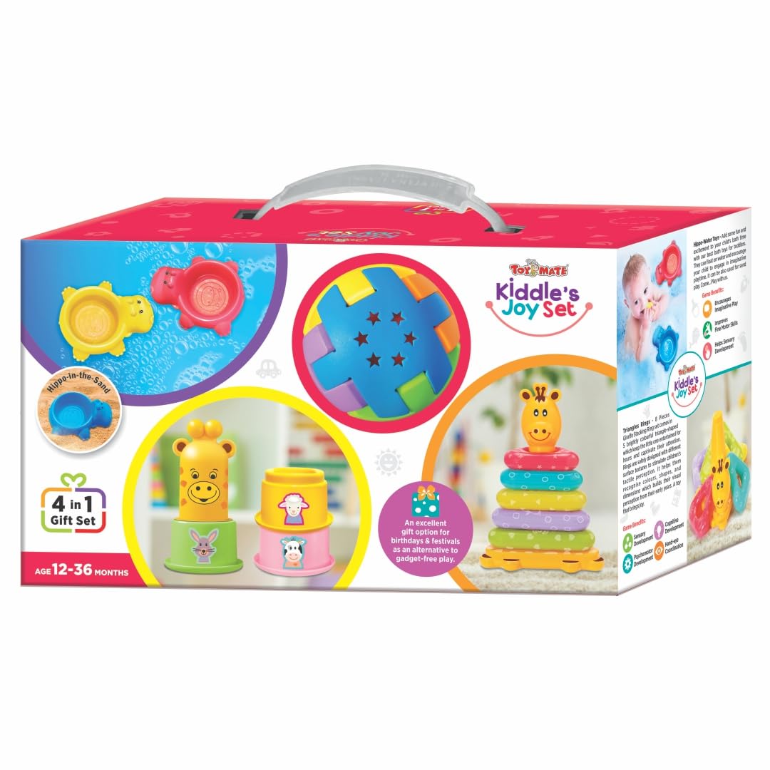 Toymate's Kiddle's Joy Set - A 4 in 1 Toddler's Learning & Activity Gift Set