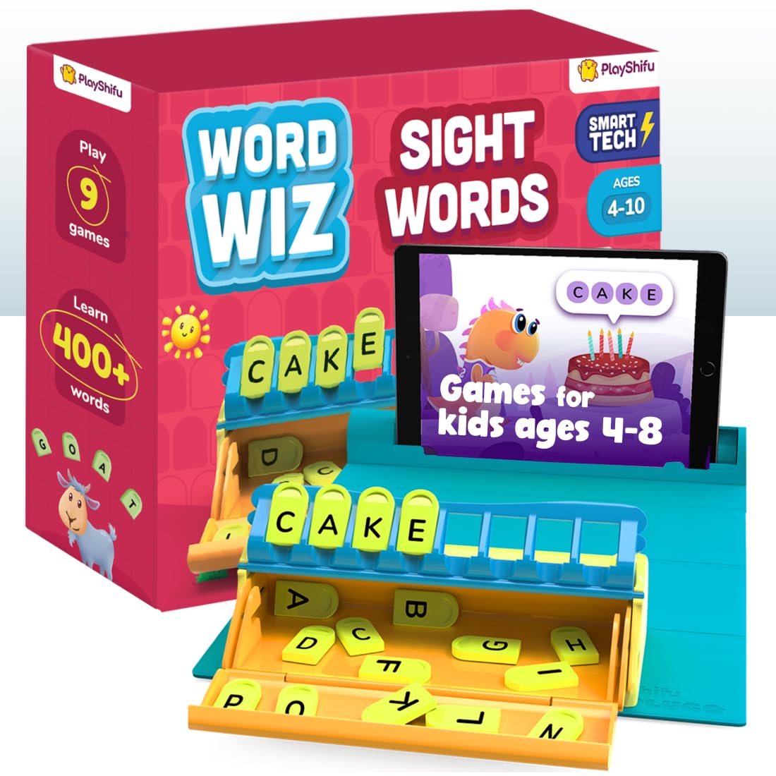 Shifu Plugo Letters Word Wiz  AR-Powered STEM Word Building Kit