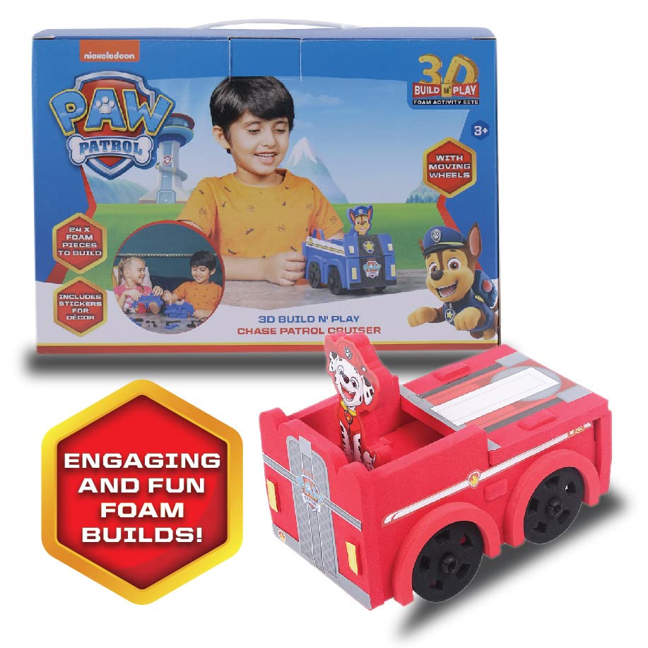Win Magic Lil Wizards Paw Patrol Marshall 3D Build N Play