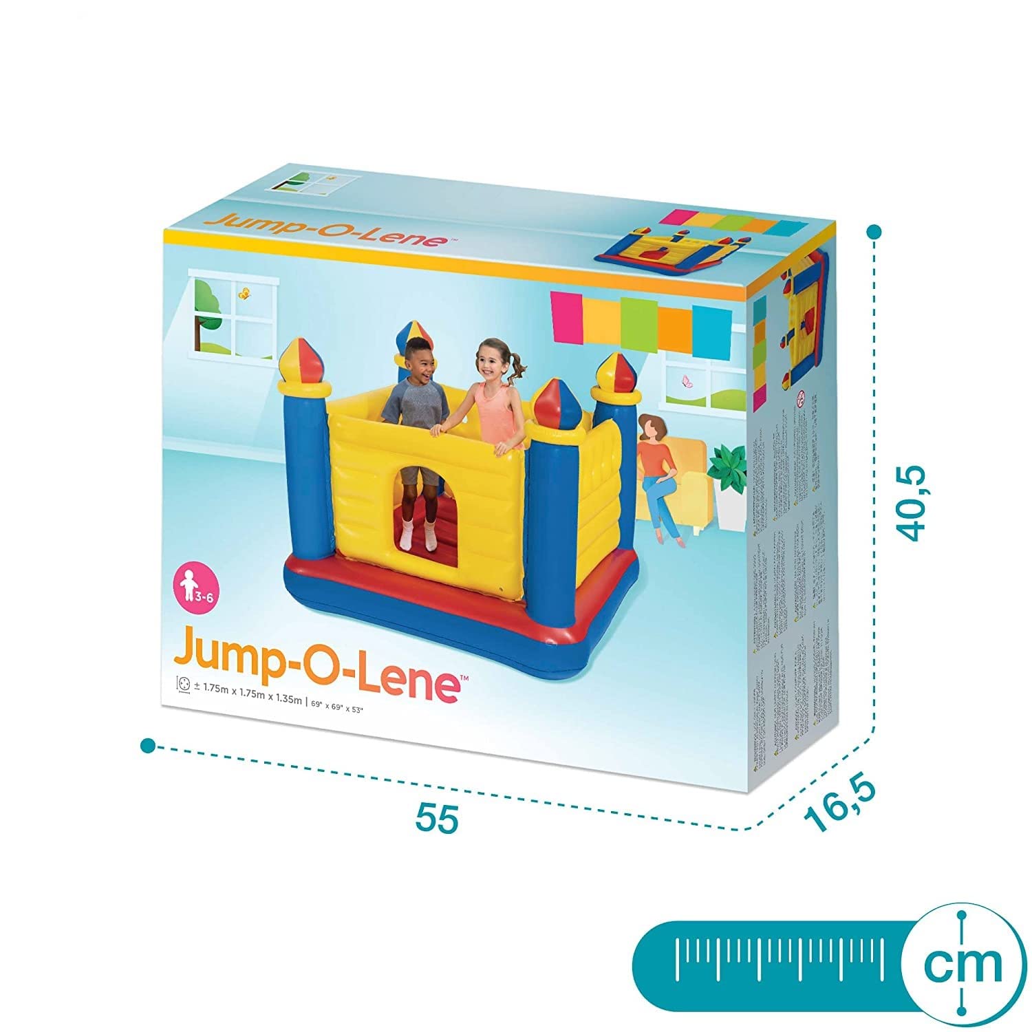 Intex Jump-O-lene Castle Bouncer 48259
