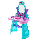 Xiong Cheng Girls Pretend Play Lovely Dressing Table Set with Music and Lights