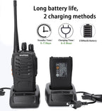 Baofeng Walkie Talkies BF-888S Rechargeable Two-Way Radios for Adults