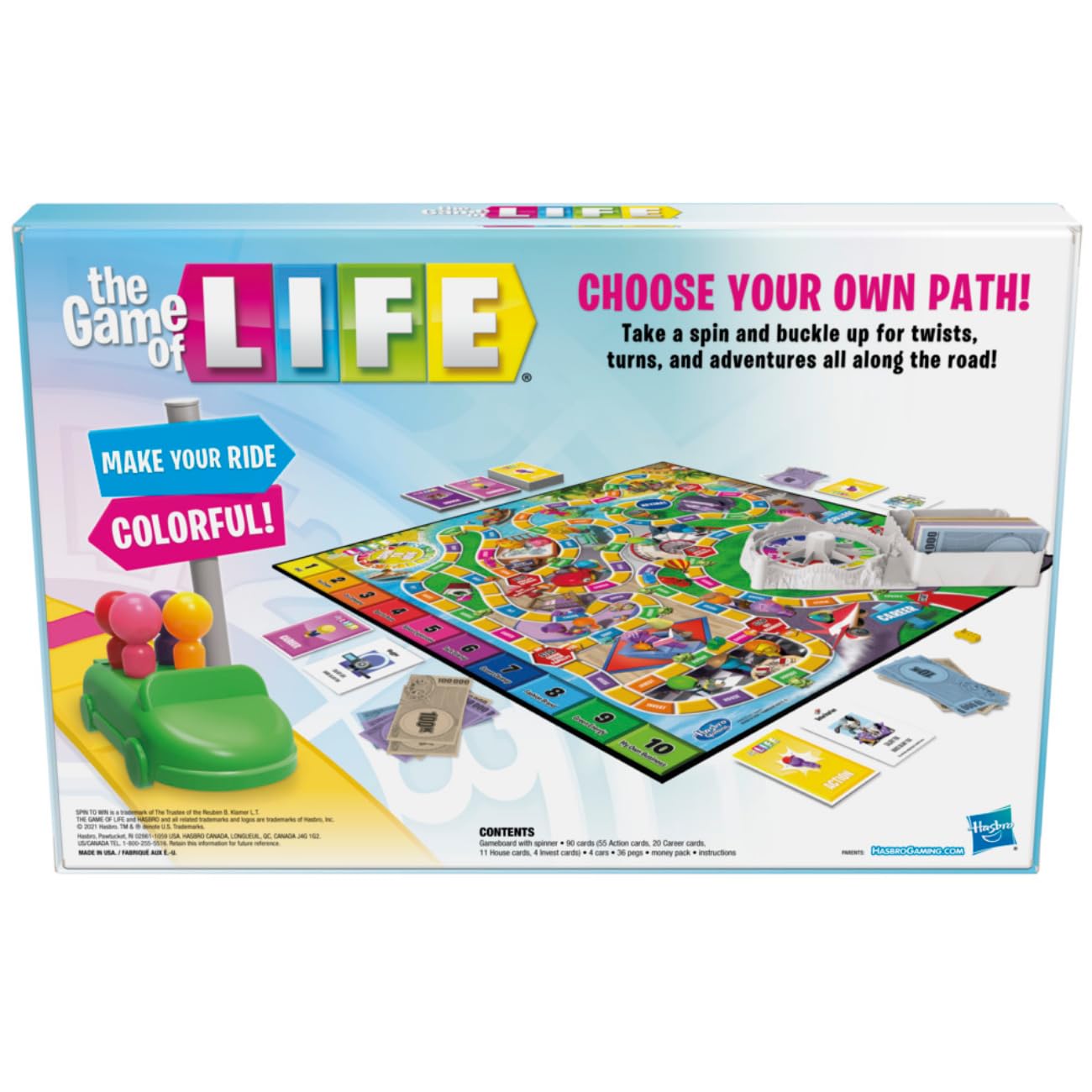 Hasbro Gaming The Game of Life Board Game