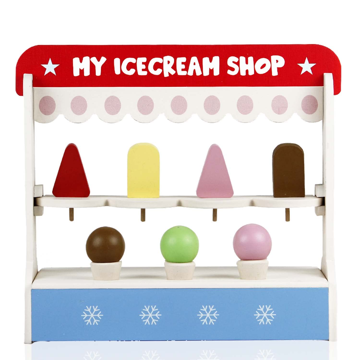 Chanak Wooden My Ice Cream Shop for Kids