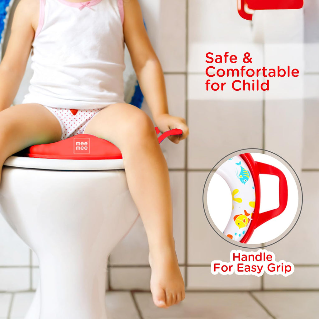 Mee Mee Cushioned portable Baby Potty Seat for Toilet Training