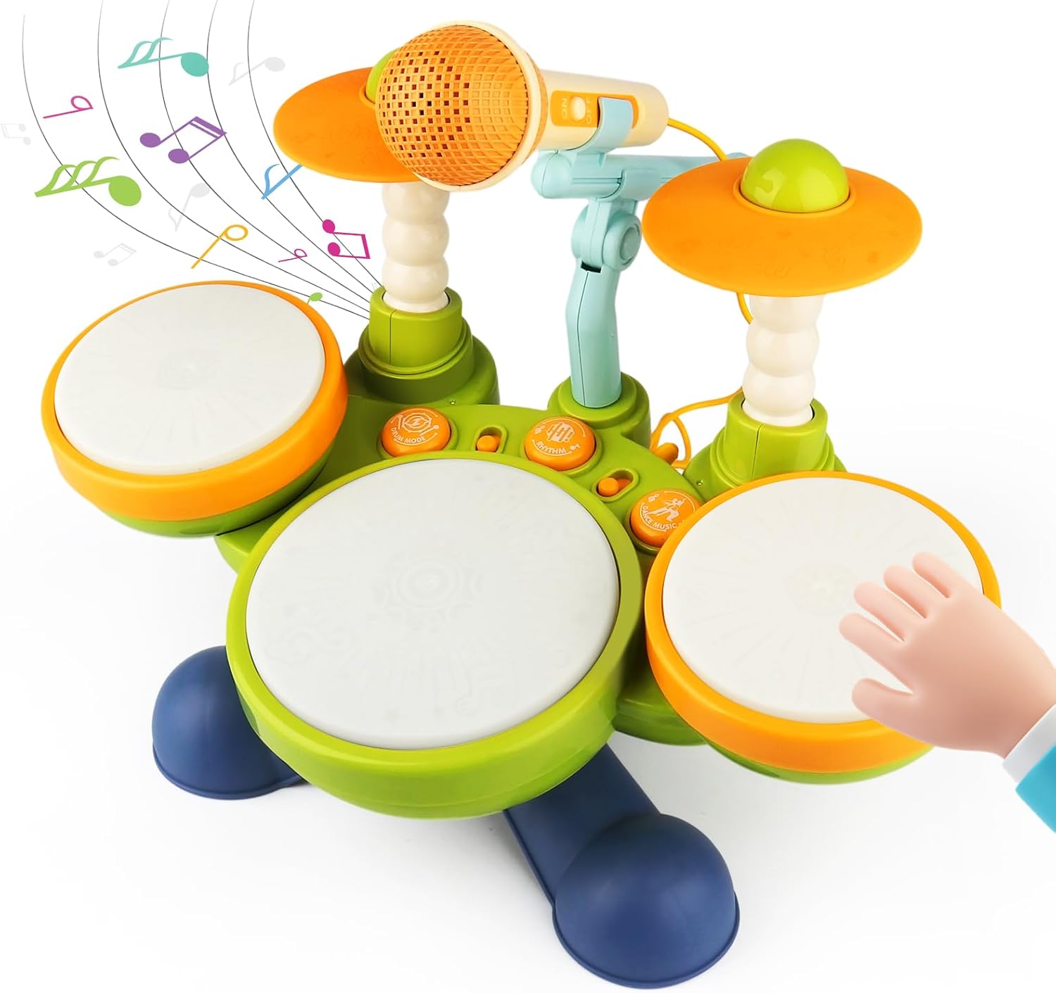 Rainbow Toys Educational Music Jazz Drum