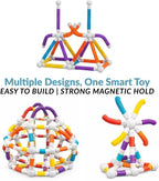 Rainbow Toys 2-Piece Flexible Magnetic Building Blocks Set 42pcs