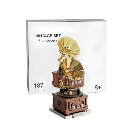 Mini Blocks Vintage Building Set for Kids