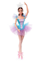 Mattel Barbie Signature Ballet Wishes Doll (Brunette, 12 in), Posable, Wearing Ballerina Costume