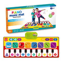 Piano Music Mat for Kids – Touch & Learn Musical Play Mat with 10 Musical Keys & 8 Instrument Sounds, 3+ Years