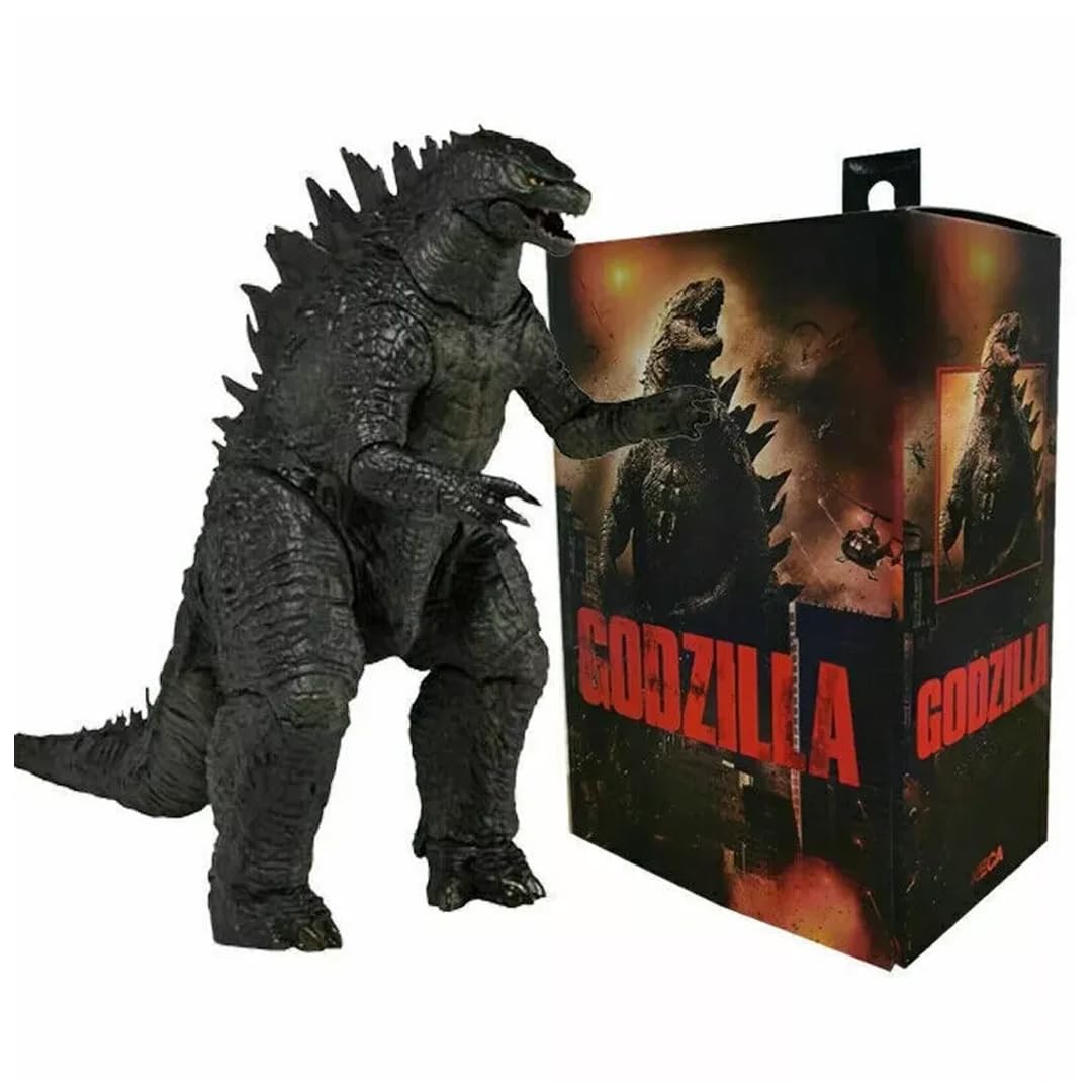 Godzilla Movie Monster Action Figure Collectible Premium Display Statue Kaiju Figure for Kids & Collectors