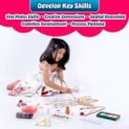 Kreeda DIY Sea Shell Dream Catcher Art & Craft Kit