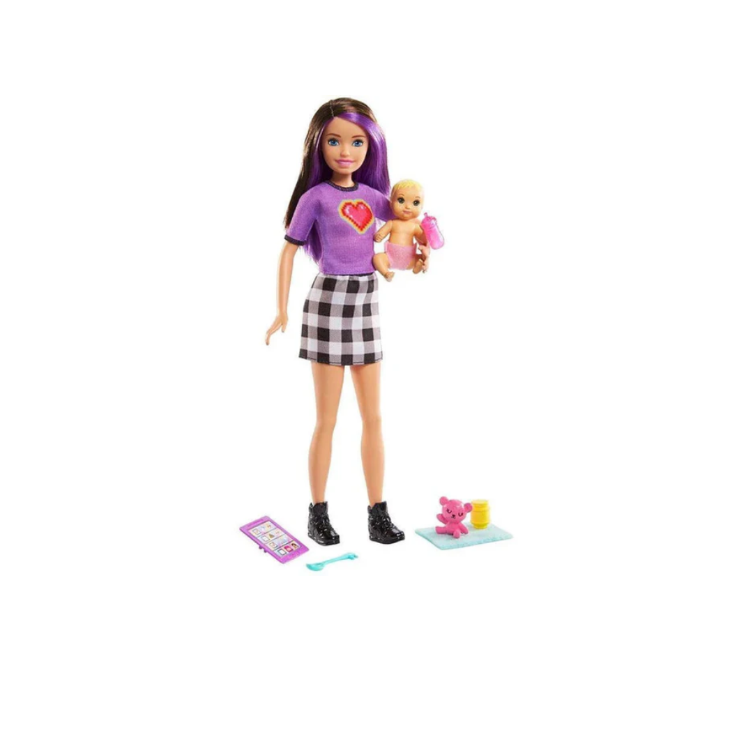 Mattel Barbie Skipper Babysitters Dolls And Accessories