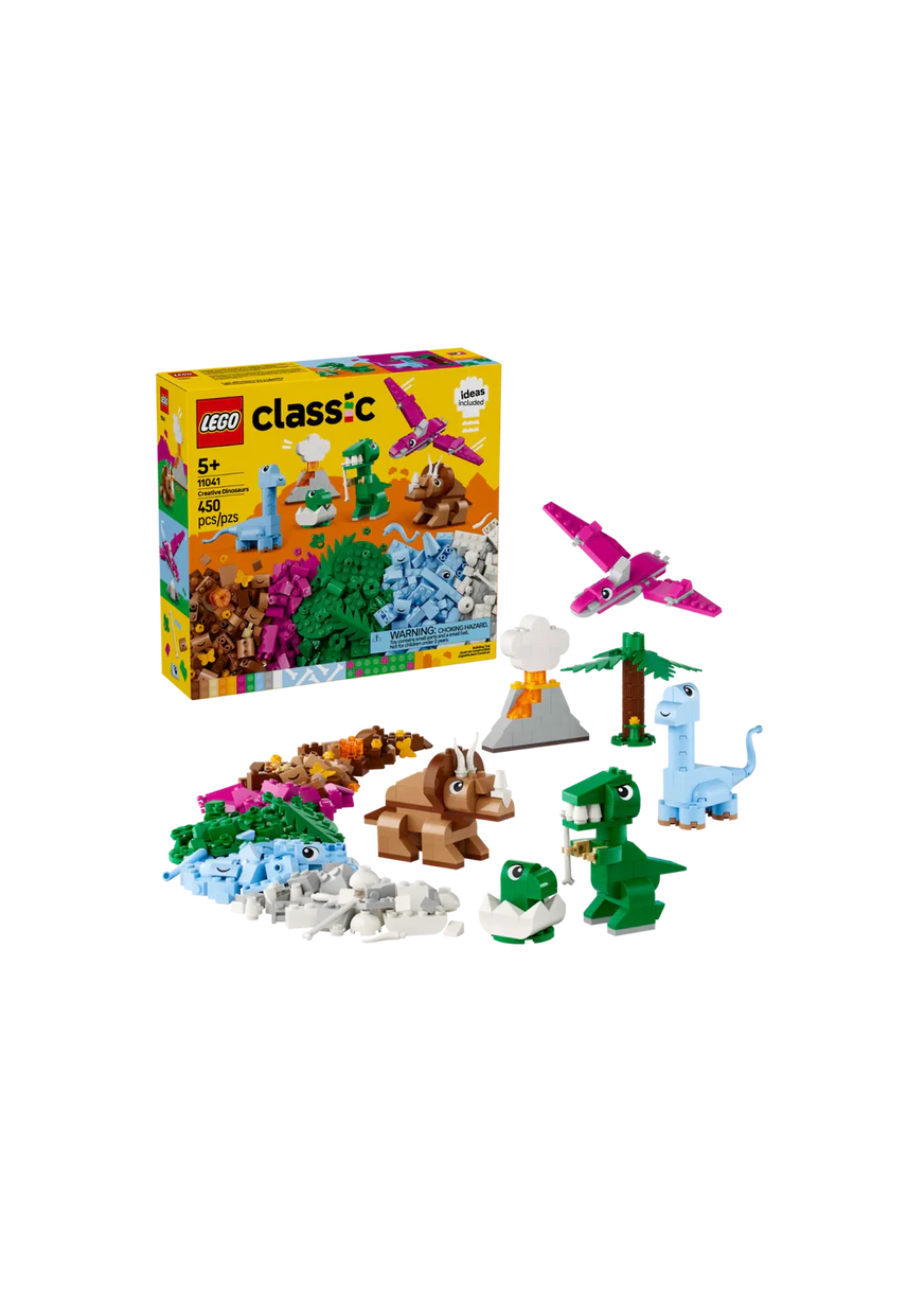 Lego 11041 Classic Creative Dinosaurs (450 Pieces)