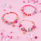 Make It Read Halo Charms Bracekets Think Pink