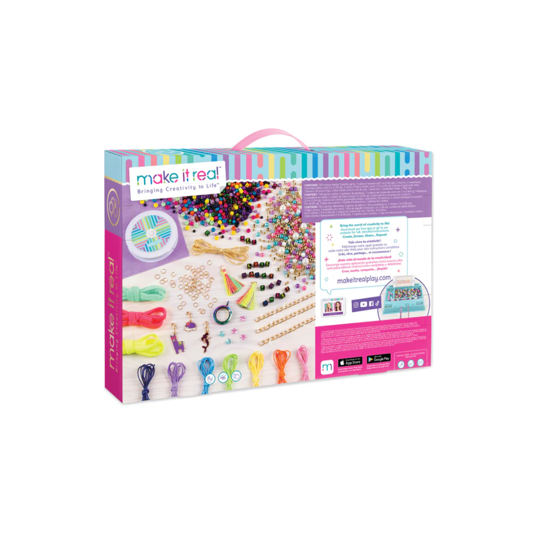 Make It Real Mega Jewelry Studio Rainbow Toys