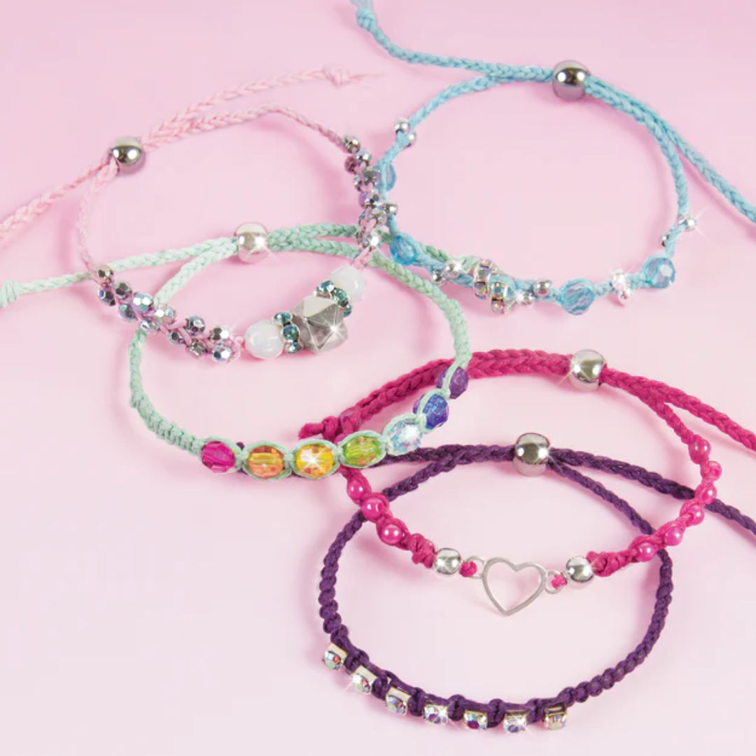 Make It Read Rainbow Bling Bracelets
