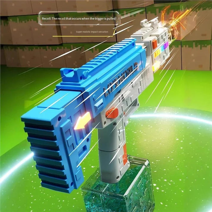Minecraft Style Water Gun for Kids | LO'S World Toy Water Gun Blaster