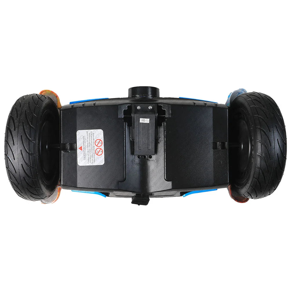 Hoverpro Bluetooth Self-Balancing Scooter with Handle Bar – Fire & Ice Graphic Design S11+ Miniseg Coolfire with Handle Hoverboard