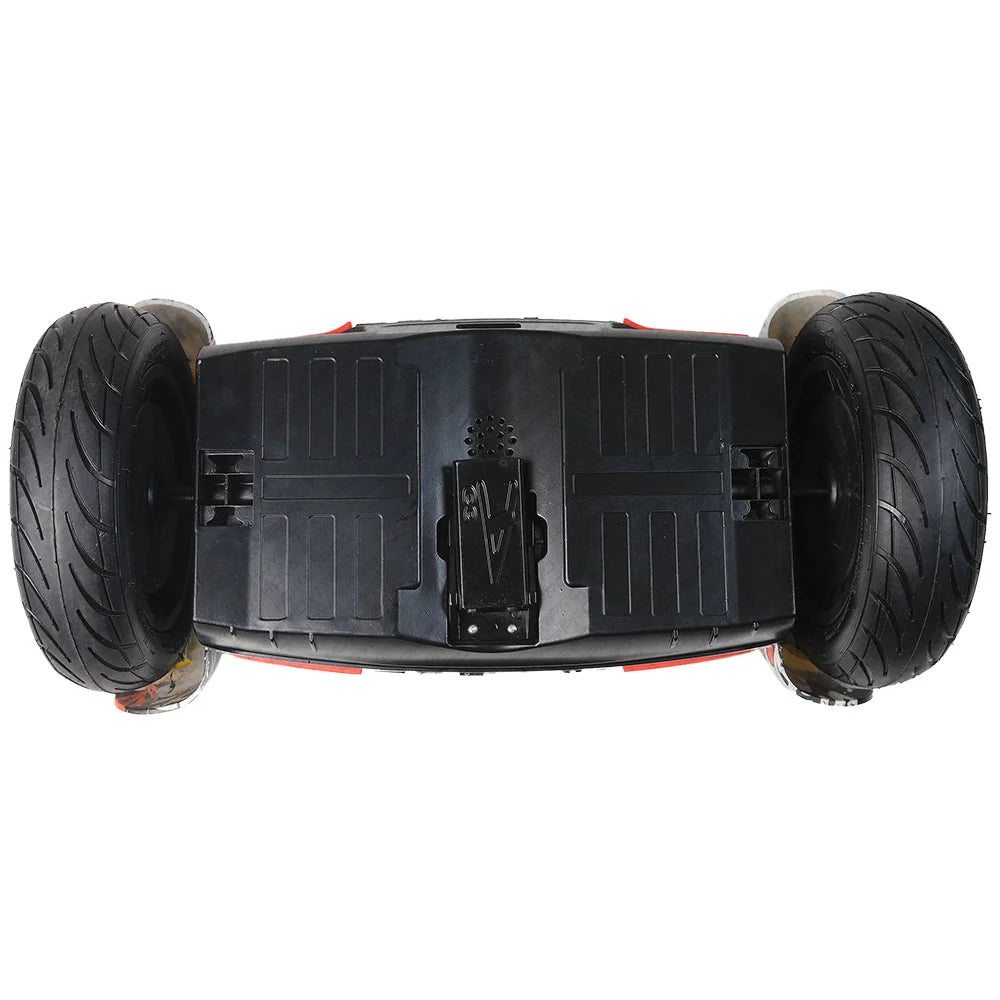 Hoverpro Bluetooth Self-Balancing Scooter with Handle Bar – Black & Red Graphic Design S11+ Miniseg Street with Handle Hoverboard