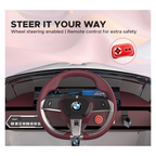 EMotorad Formula Fun Battery Oprated BMW i4 Ride-On Car, White