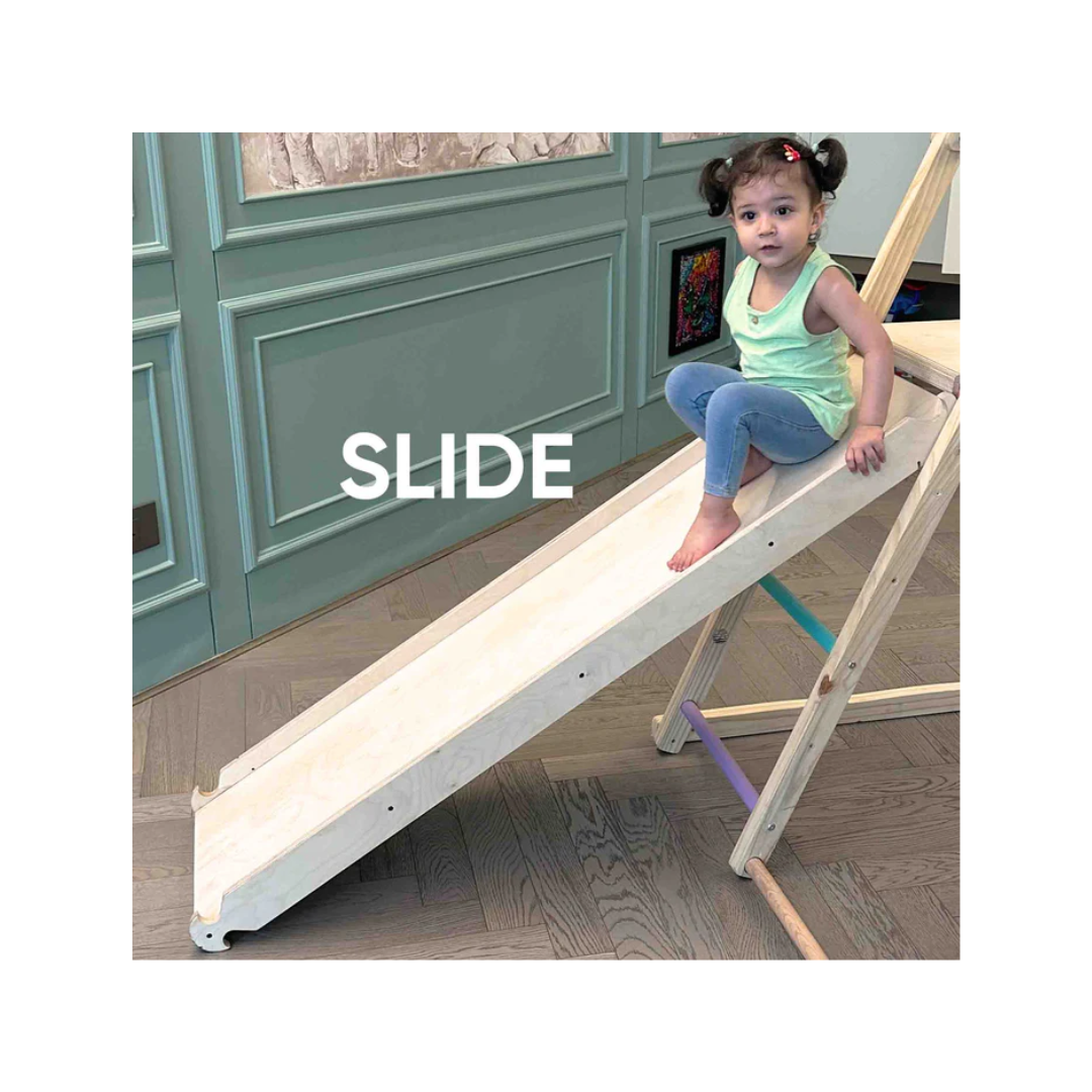 Curious Cub Wooden 4-in-1 Jungle Gym