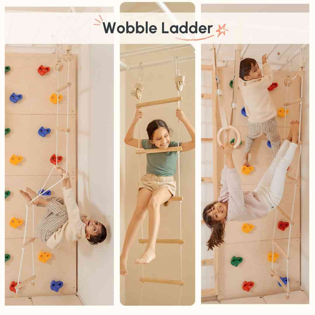 Curious Cub Space Saver Jungle Gym 2 (7 Feet )