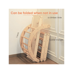 Curious Cub Wooden Transformable Pikler Triangle