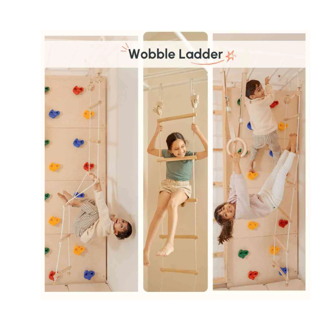 Curious Cub Space Saver Jungle Gym 2 (7 Feet )