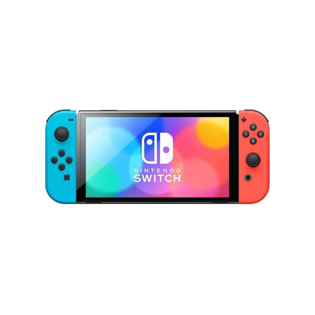 Nintendo Switch OLED Model Neon Red & Neon Blue Joy-Con 64GB