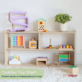 Curious Cub Toddler Toy shelf