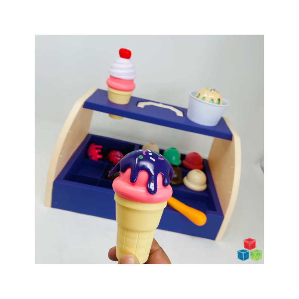 Open Ended Scoop And Serve Icecream Shop Set (20 Pieces)