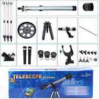F70060 Astronomical Refractor Telescope 700mm Focal Length with 60mm Aperture & 113cm Adjustable Tripod