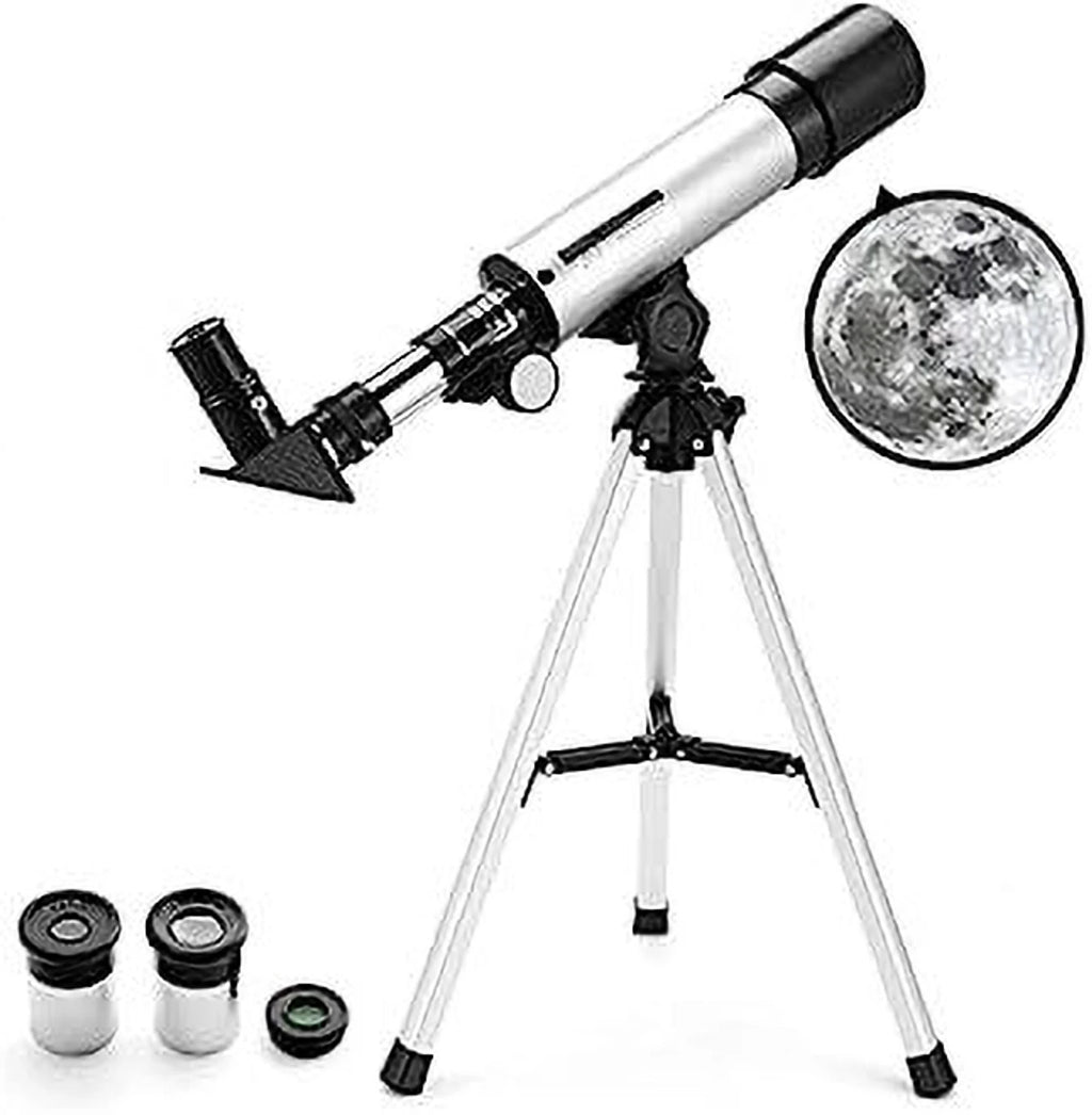 F70060 Astronomical Refractor Telescope 700mm Focal Length with 60mm Aperture & 113cm Adjustable Tripod