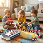 Magnetic Digital Number Train Toy – 21 Pcs Educational Learning Set for Kids 3+