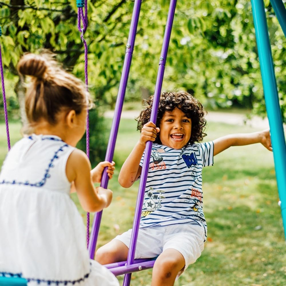 Plum Products Deimos Metal Climbing Dome for Kids 3–8 Years – Outdoor Jungle Gym, Powder-Coated Steel Frame, Turquoise (Copy)