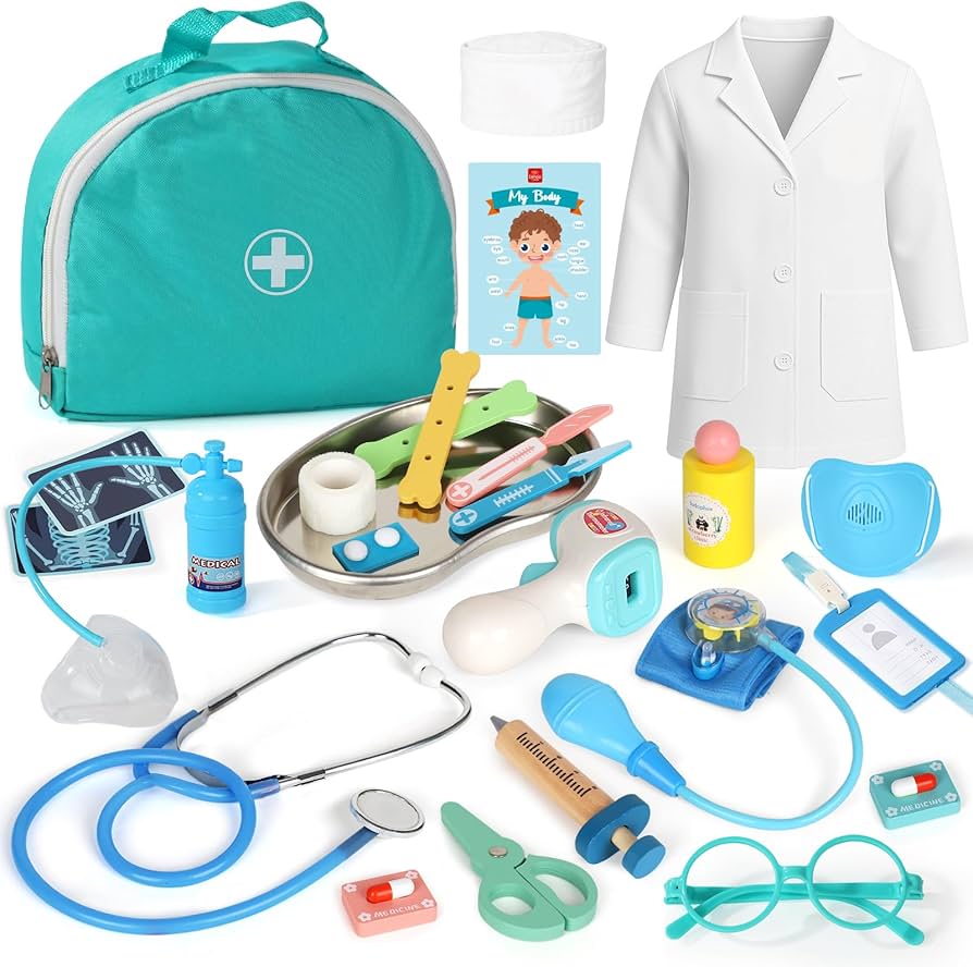 Doctor Kit for Kids with Stethescope