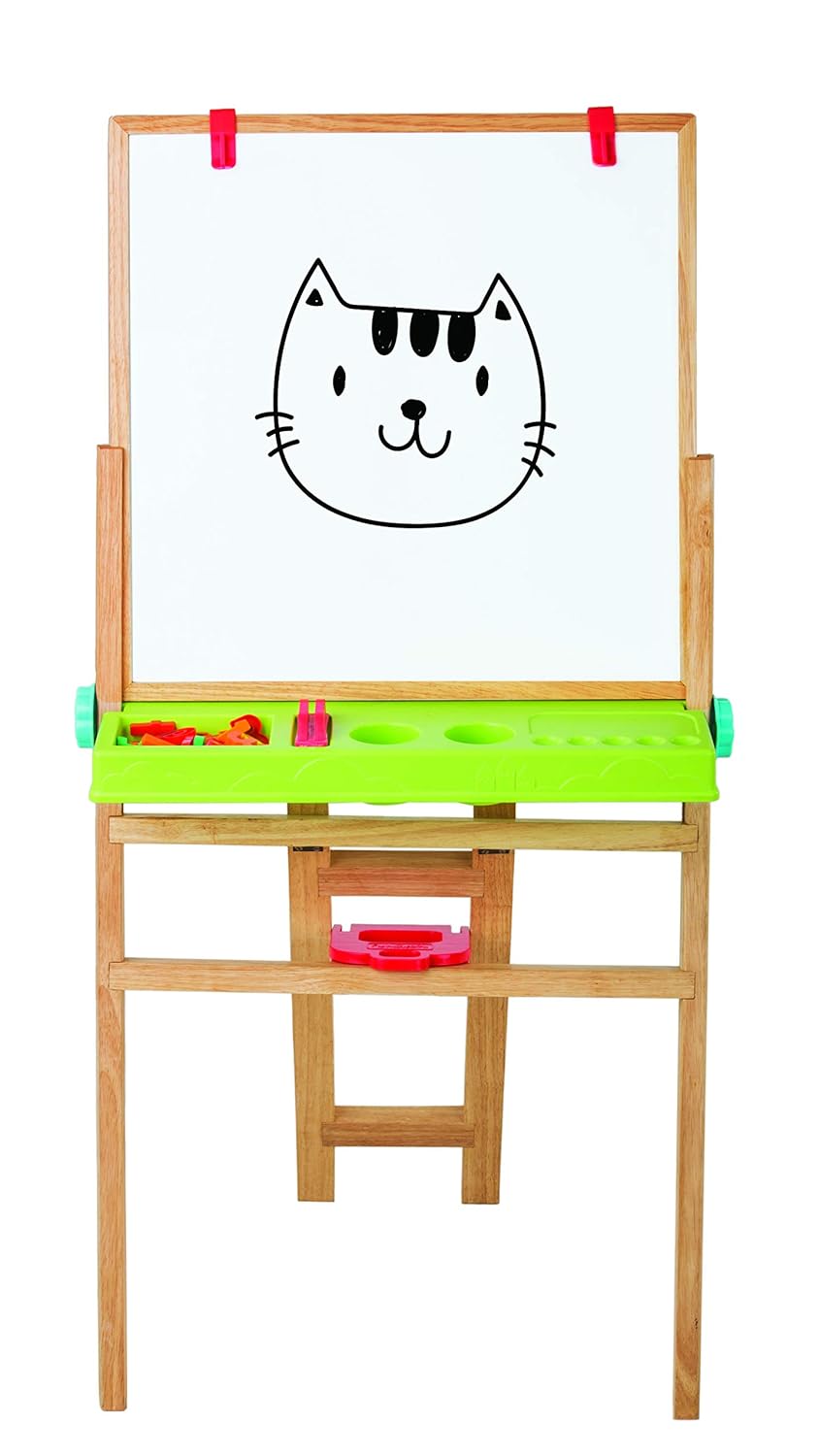 Funskool Giggles My First Easel 4 in 1 Double Sided Wooden Easel Board