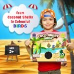Kreeda Coconut Shells Art & Craft Kit, CocoAngry Birds DIY Creative Activity Kit