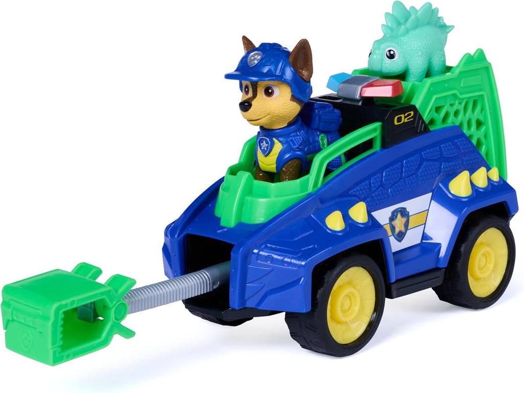 PAW Patrol The Dino Movie Chase Dino Rescue Cruiser with Chase Figure & Baby Dinosaur