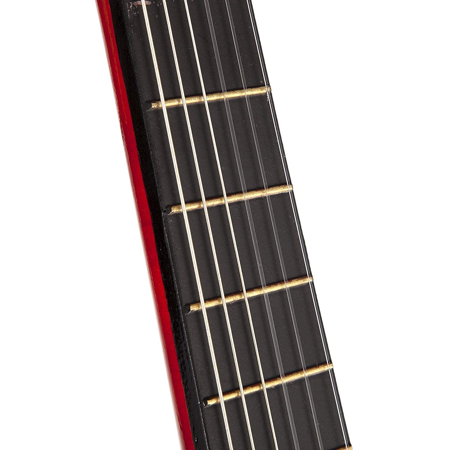 Rainbow Toys Guitar 6-String Wooden Finish Non-Electric Practice Guitar