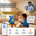 AI Intelligent Talking Plush Toy with Interactive Dialogue for Kids 3+ Years Assorted Color
