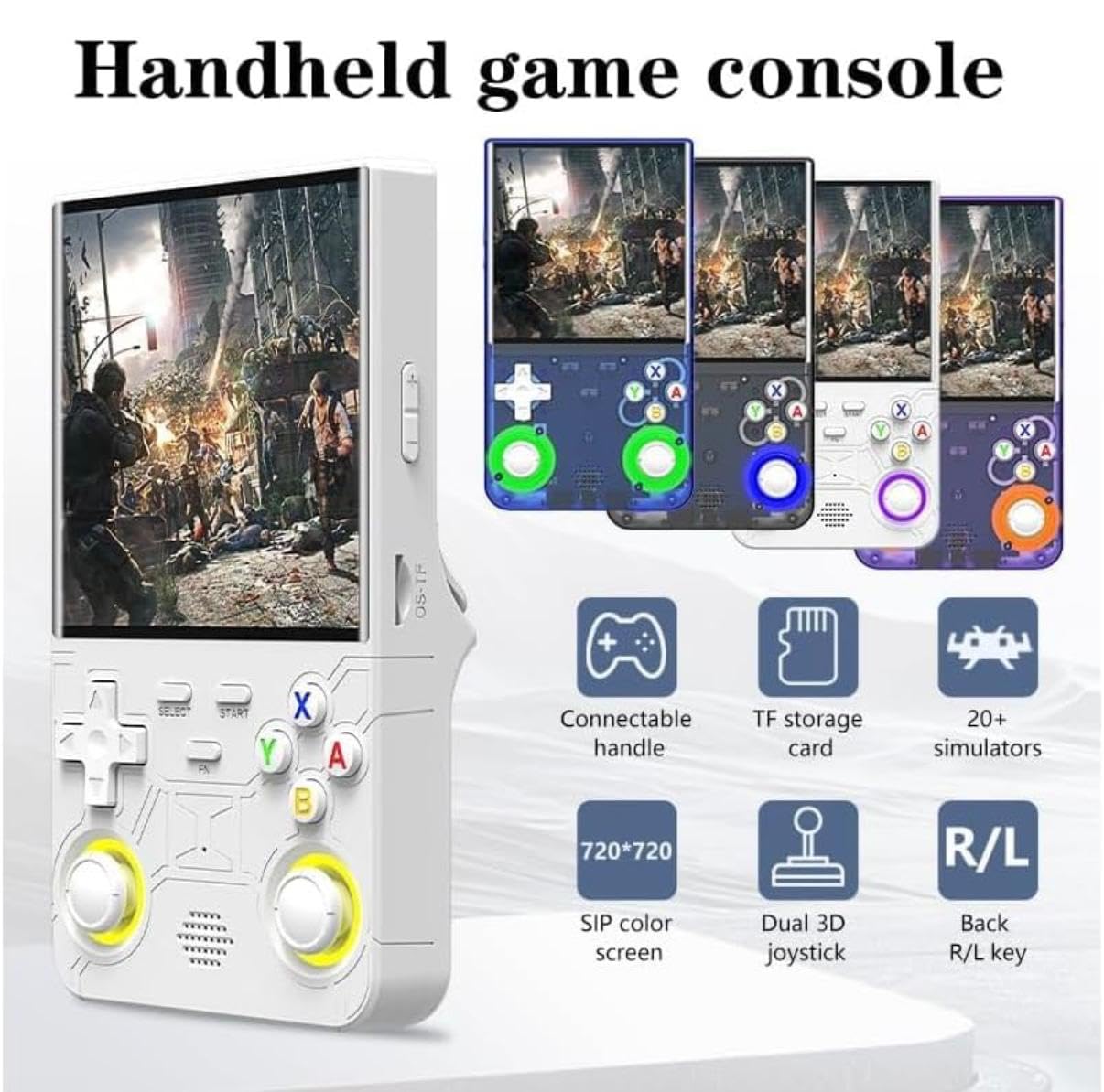 R36 Ultra Handheld Game Console 4.0-Inch HD Screen with WiFi & 3D