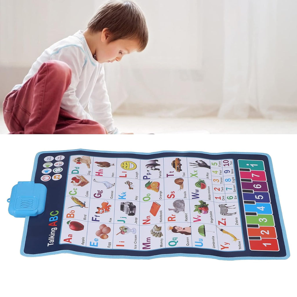 Ozen Star Kids Interactive Learning Chart – Talking ABC, Numbers, Piano Keys & Question Answer Educational Toy