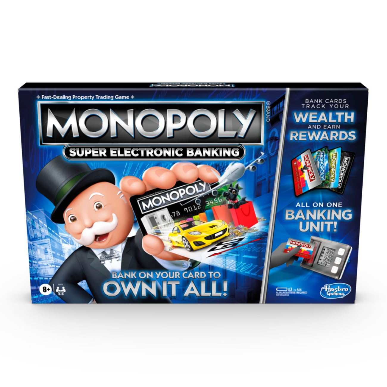 Hasbro Monopoly Super Electronic Banking Board Game
