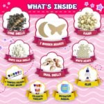 Kreeda DIY Sea Shell Dream Catcher Art & Craft Kit