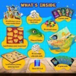 Kreeda Coconut Shells Art & Craft Kit, CocoAngry Birds DIY Creative Activity Kit