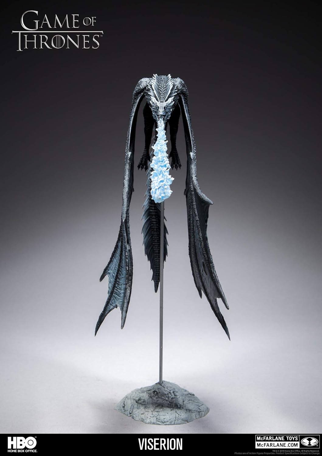 Game of Thrones – Viserion Deluxe Figurine (Collectible Dragon Statue)